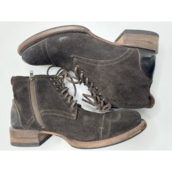 Freebird By Steven Men's Nate Brown Leather Boots Size 10 - Picture 7 of 14